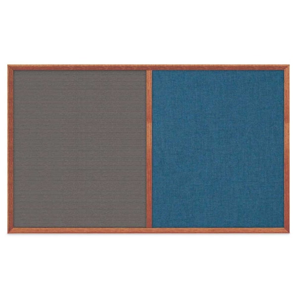 Slim Style Indoor Enclosed Corkboard, 18